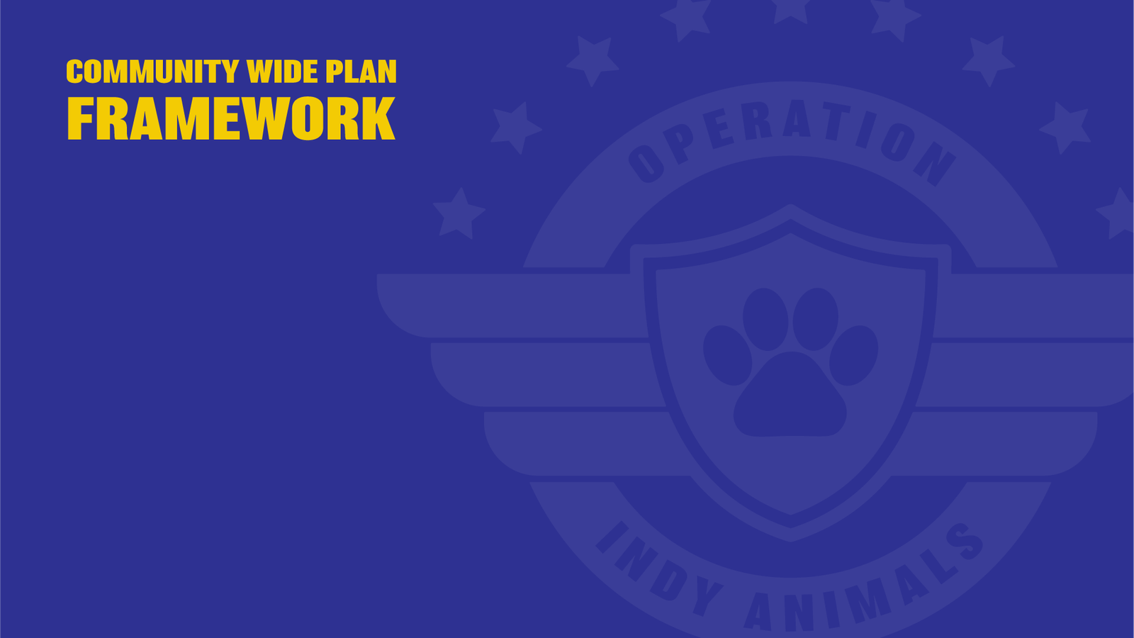 Operation Indy Animals, Executive Summary slide 8