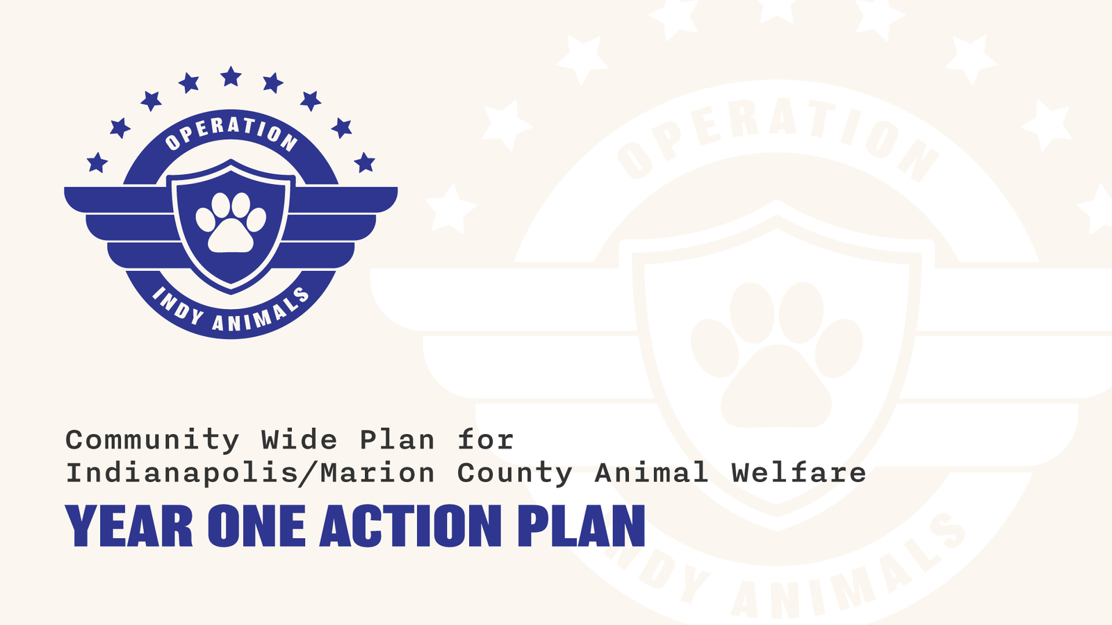 Operation Indy Animals - Year One Action Plan FOR PUBLIC-01